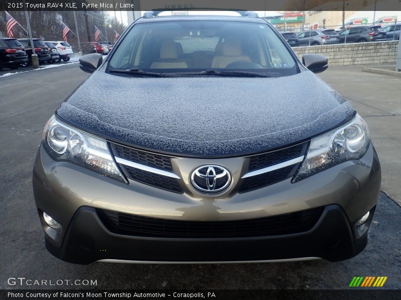 Pyrite Mica / Latte 2015 Toyota RAV4 XLE
