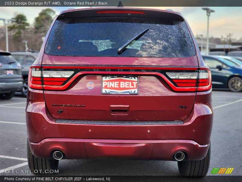 Octane Red Pearl / Black 2023 Dodge Durango R/T AWD