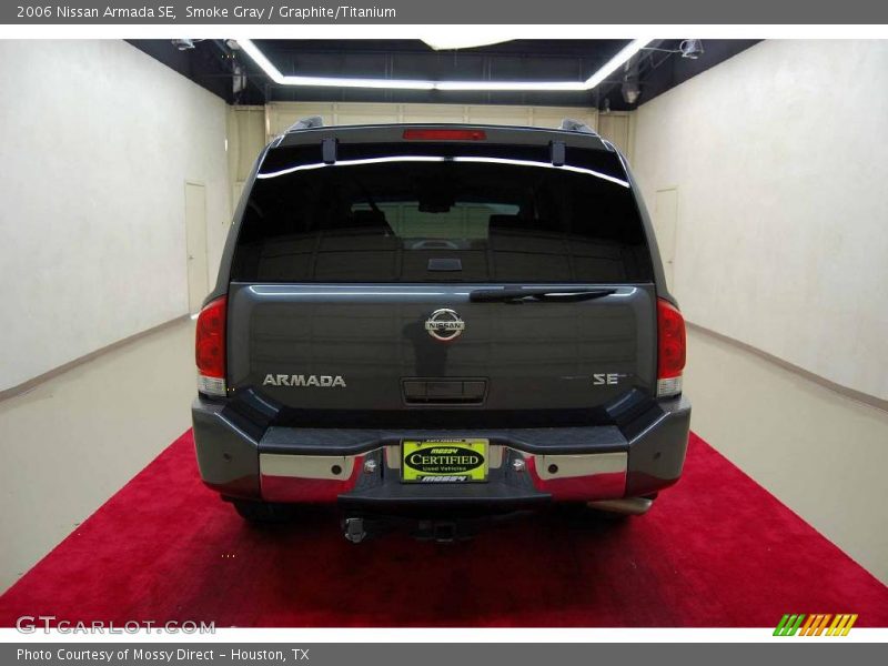 Smoke Gray / Graphite/Titanium 2006 Nissan Armada SE