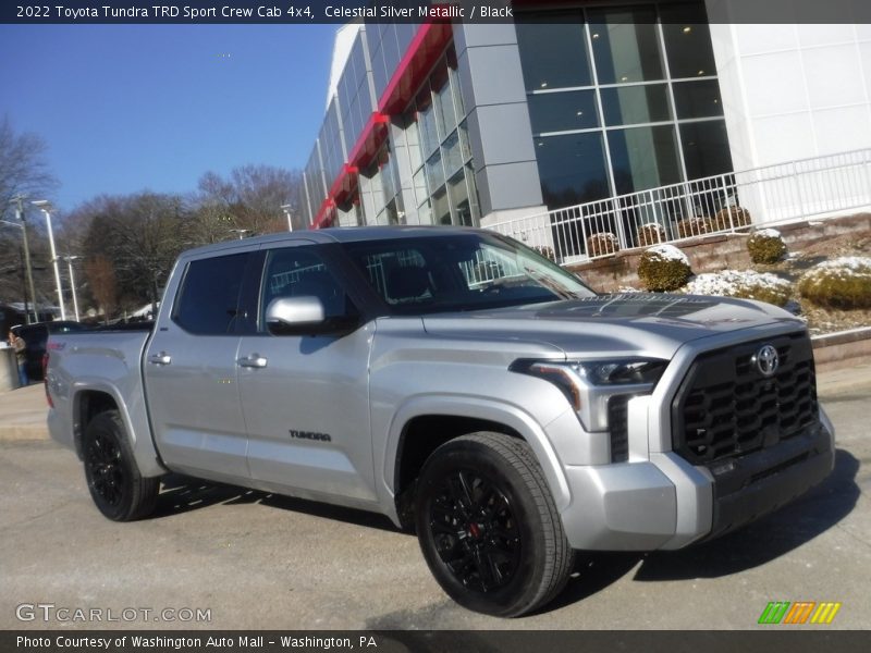 Celestial Silver Metallic / Black 2022 Toyota Tundra TRD Sport Crew Cab 4x4