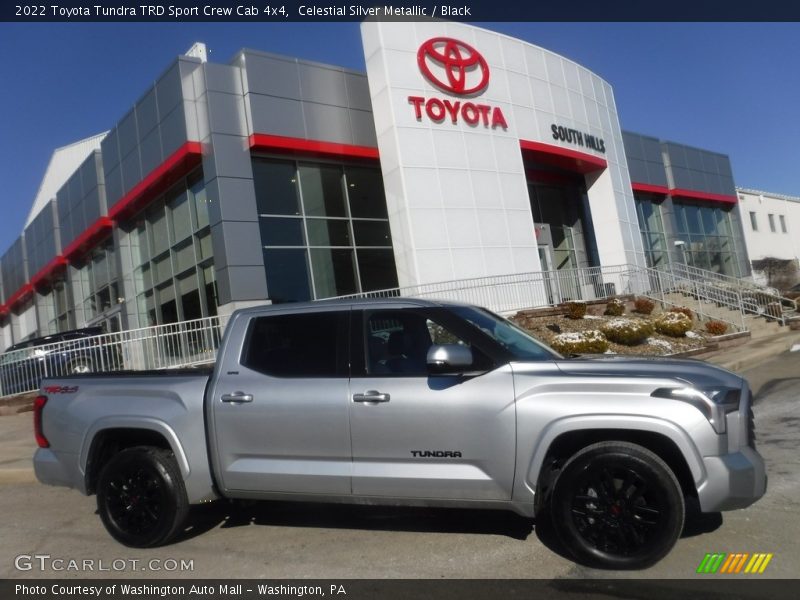 Celestial Silver Metallic / Black 2022 Toyota Tundra TRD Sport Crew Cab 4x4