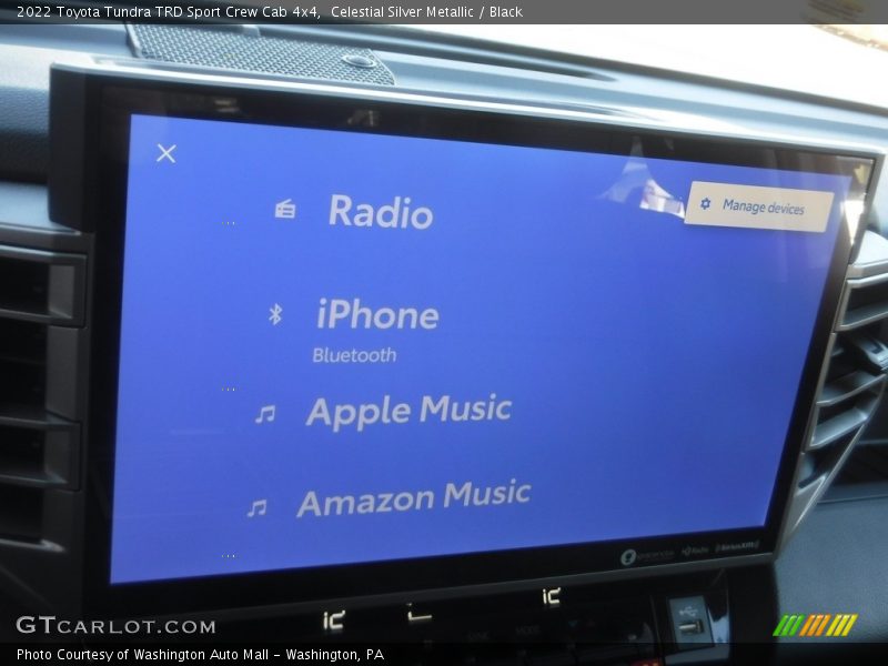 Celestial Silver Metallic / Black 2022 Toyota Tundra TRD Sport Crew Cab 4x4