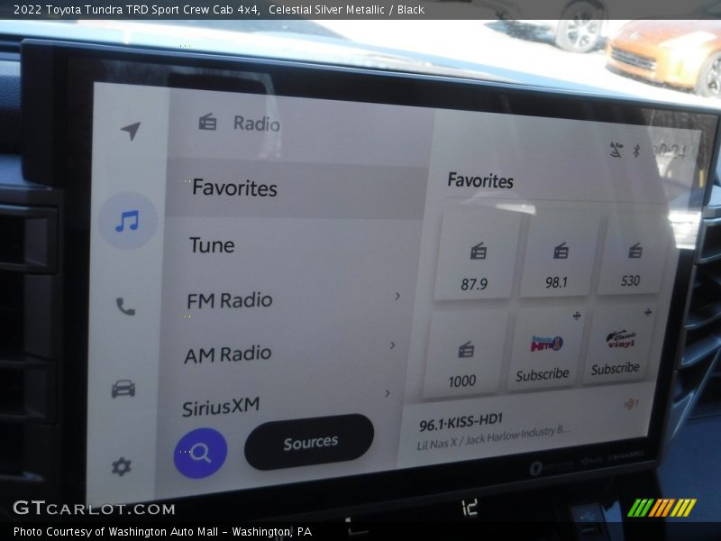 Celestial Silver Metallic / Black 2022 Toyota Tundra TRD Sport Crew Cab 4x4