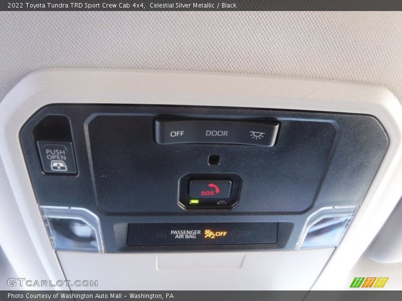 Celestial Silver Metallic / Black 2022 Toyota Tundra TRD Sport Crew Cab 4x4