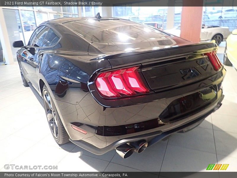 Shadow Black / Ebony 2021 Ford Mustang GT Fastback