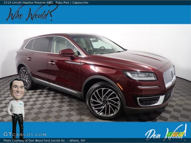 Ruby Red / Cappuccino 2019 Lincoln Nautilus Reserve AWD