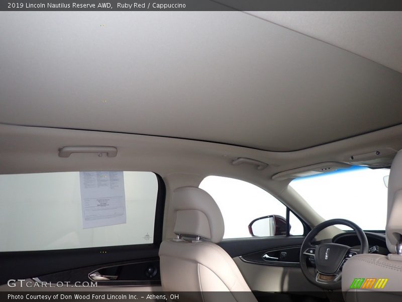 Ruby Red / Cappuccino 2019 Lincoln Nautilus Reserve AWD