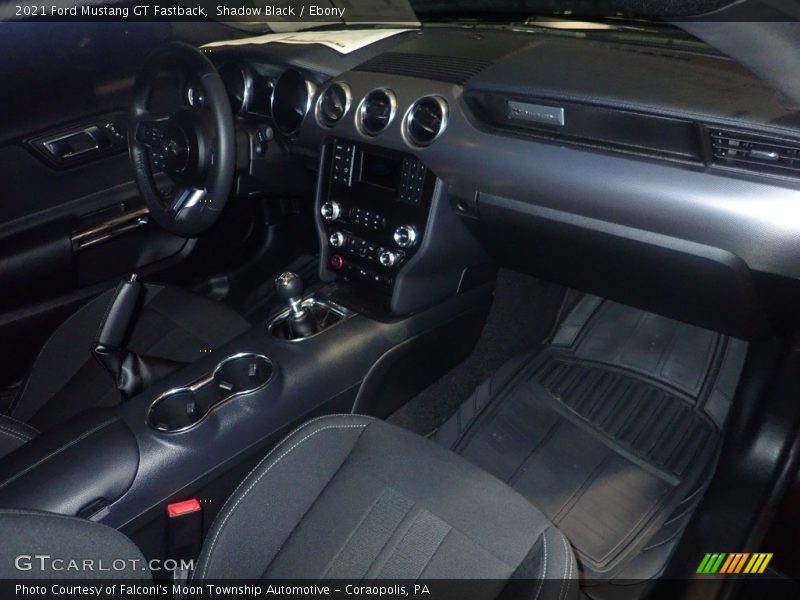 Shadow Black / Ebony 2021 Ford Mustang GT Fastback