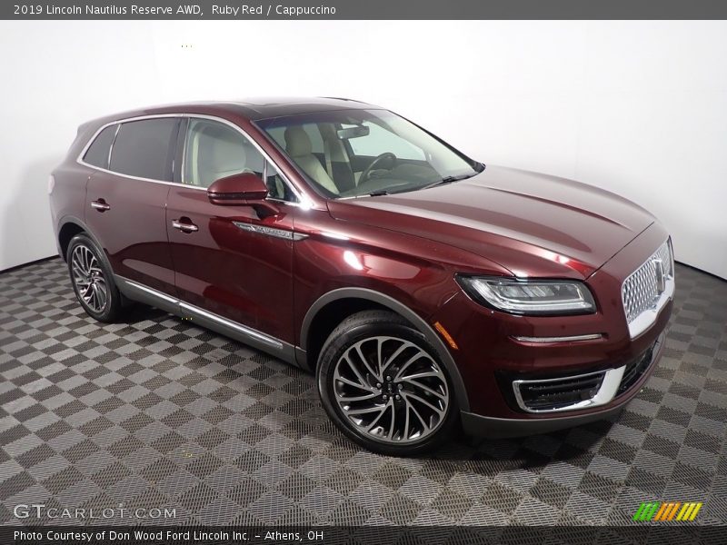Ruby Red / Cappuccino 2019 Lincoln Nautilus Reserve AWD
