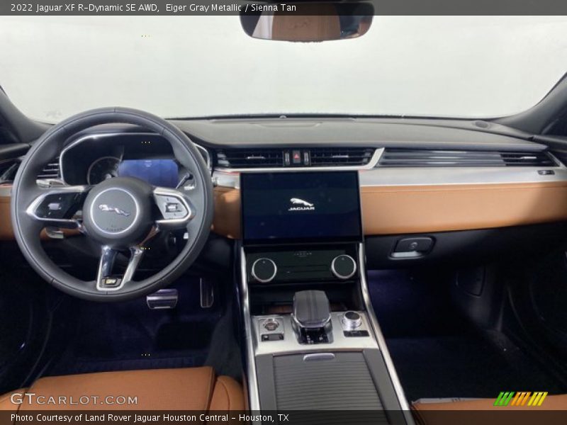 Eiger Gray Metallic / Sienna Tan 2022 Jaguar XF R-Dynamic SE AWD