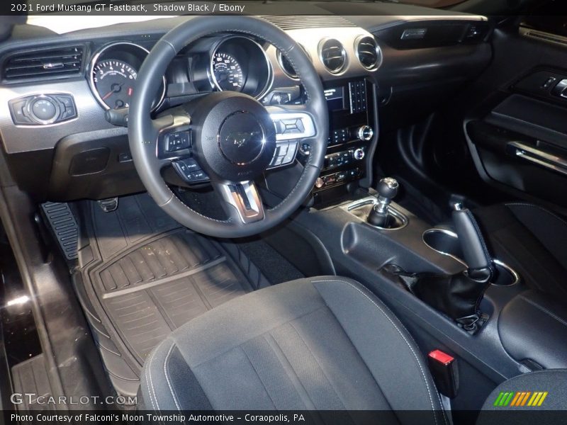 Shadow Black / Ebony 2021 Ford Mustang GT Fastback