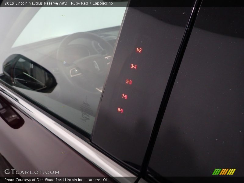 Ruby Red / Cappuccino 2019 Lincoln Nautilus Reserve AWD