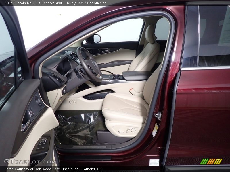 Ruby Red / Cappuccino 2019 Lincoln Nautilus Reserve AWD