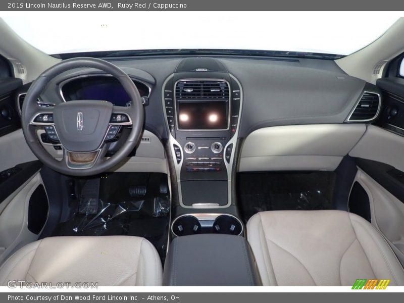 Ruby Red / Cappuccino 2019 Lincoln Nautilus Reserve AWD