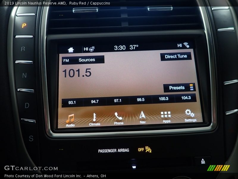 Ruby Red / Cappuccino 2019 Lincoln Nautilus Reserve AWD