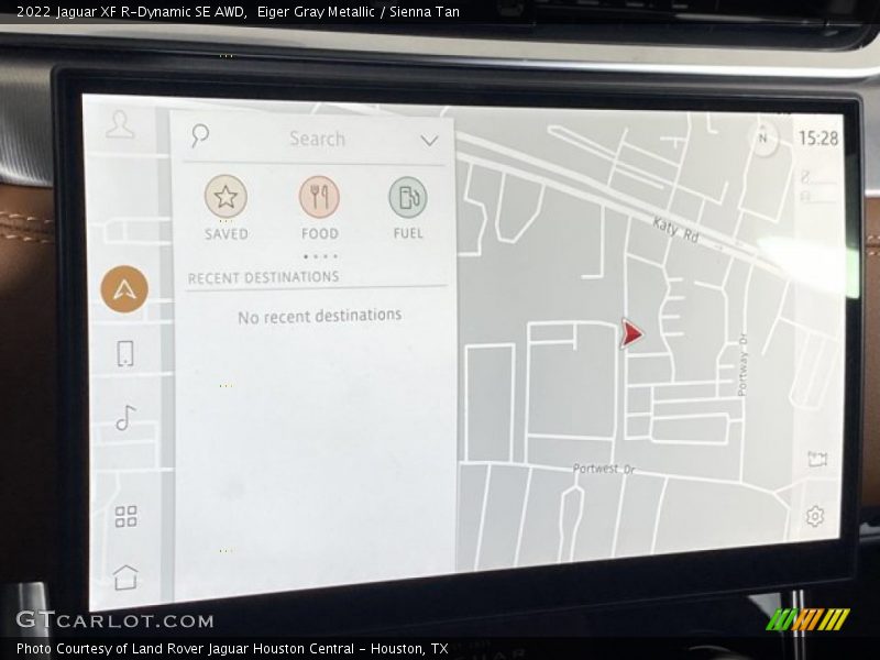 Controls of 2022 XF R-Dynamic SE AWD