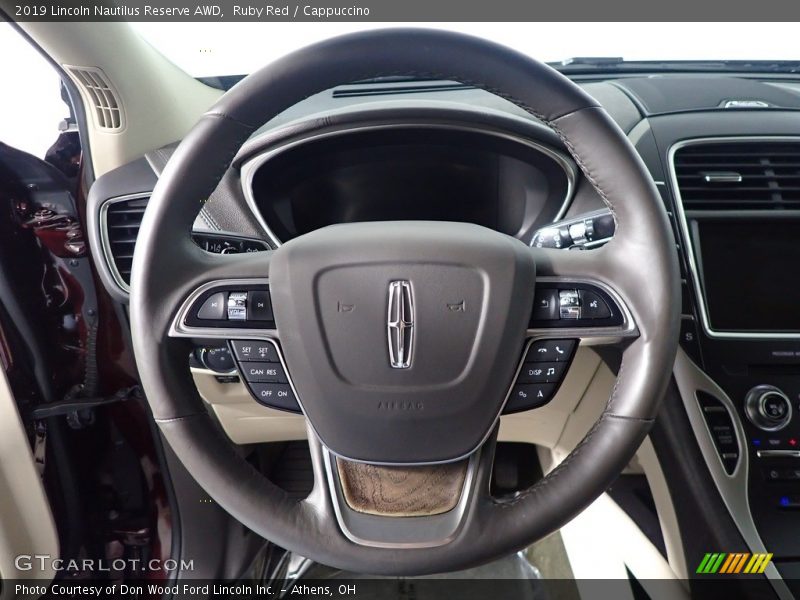 Ruby Red / Cappuccino 2019 Lincoln Nautilus Reserve AWD