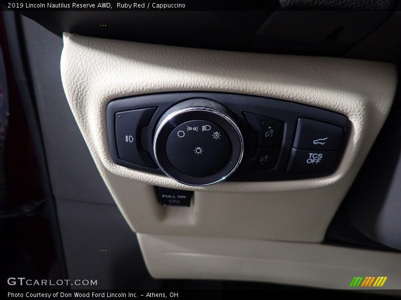 Ruby Red / Cappuccino 2019 Lincoln Nautilus Reserve AWD