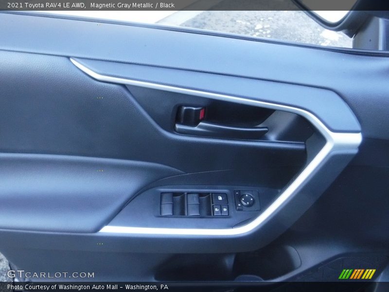 Magnetic Gray Metallic / Black 2021 Toyota RAV4 LE AWD