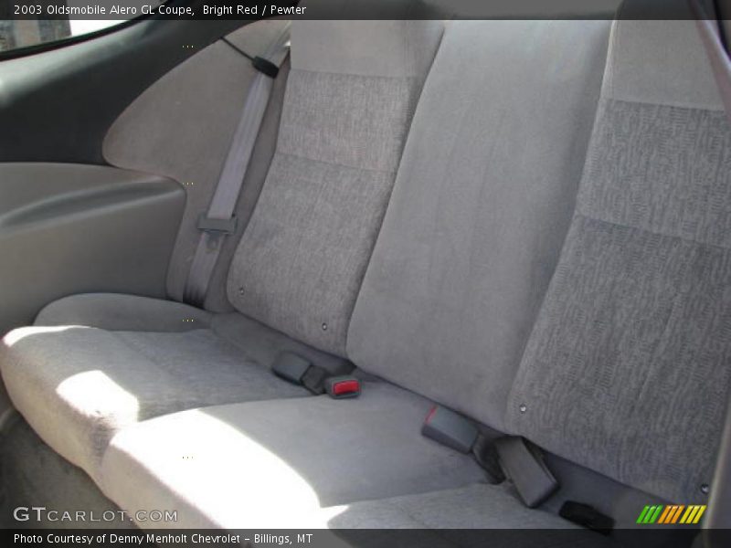 Bright Red / Pewter 2003 Oldsmobile Alero GL Coupe