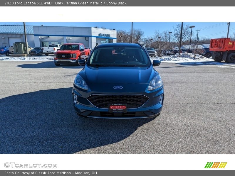 Dark Persian Green Metallic / Ebony Black 2020 Ford Escape SEL 4WD