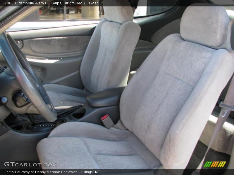 Bright Red / Pewter 2003 Oldsmobile Alero GL Coupe