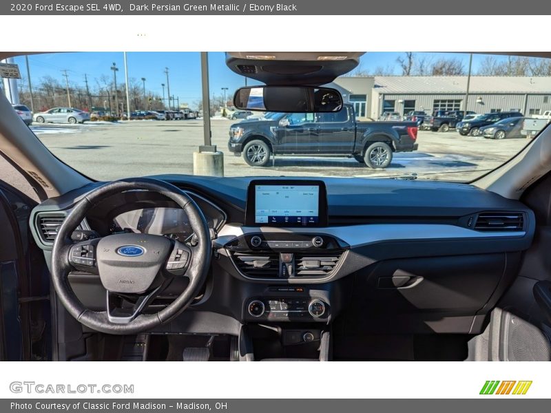 Dark Persian Green Metallic / Ebony Black 2020 Ford Escape SEL 4WD