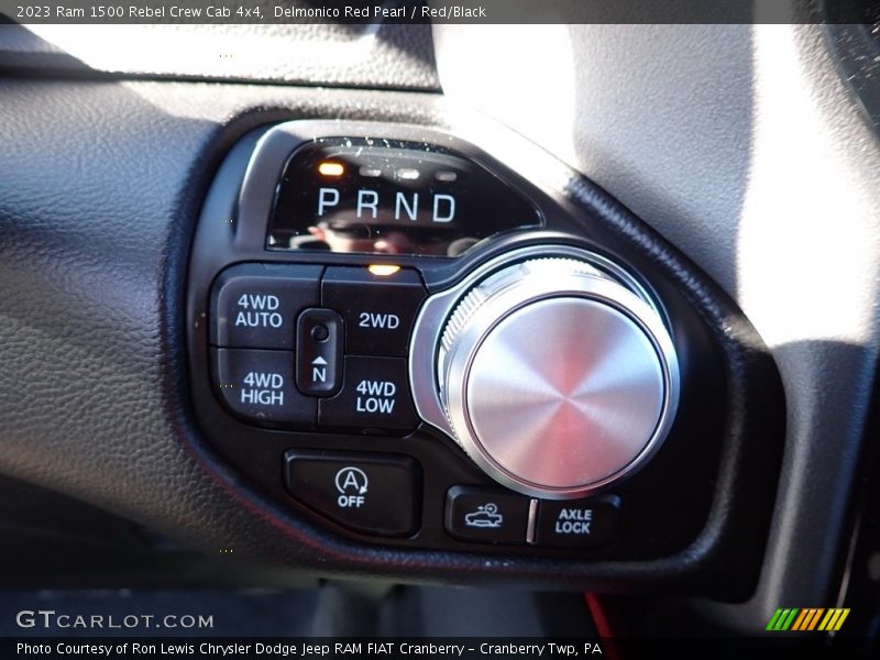 Delmonico Red Pearl / Red/Black 2023 Ram 1500 Rebel Crew Cab 4x4