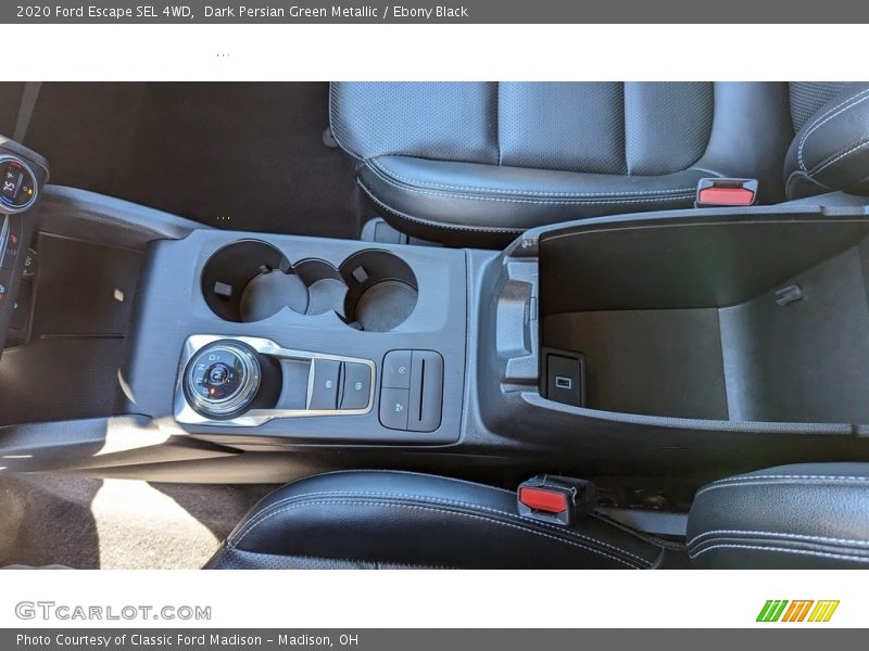 Dark Persian Green Metallic / Ebony Black 2020 Ford Escape SEL 4WD