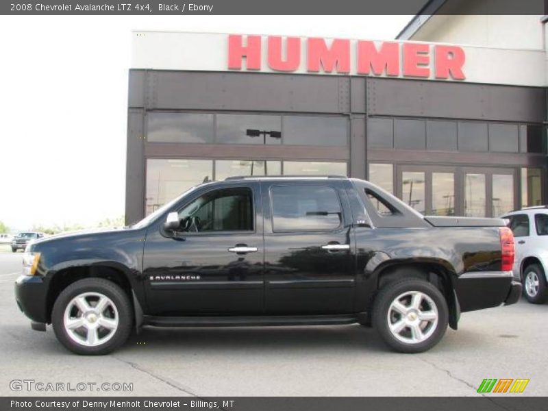 Black / Ebony 2008 Chevrolet Avalanche LTZ 4x4