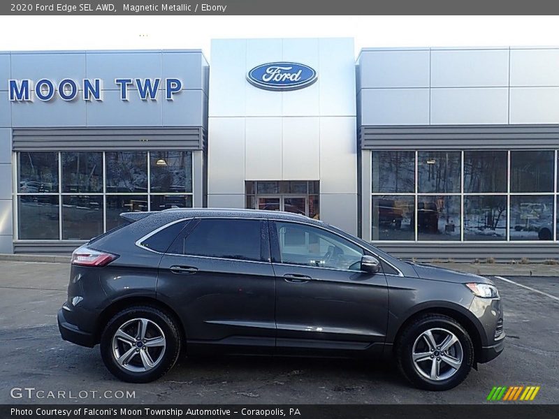 Magnetic Metallic / Ebony 2020 Ford Edge SEL AWD