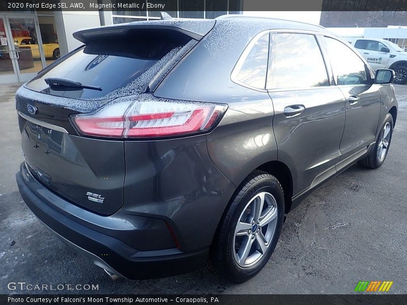 Magnetic Metallic / Ebony 2020 Ford Edge SEL AWD