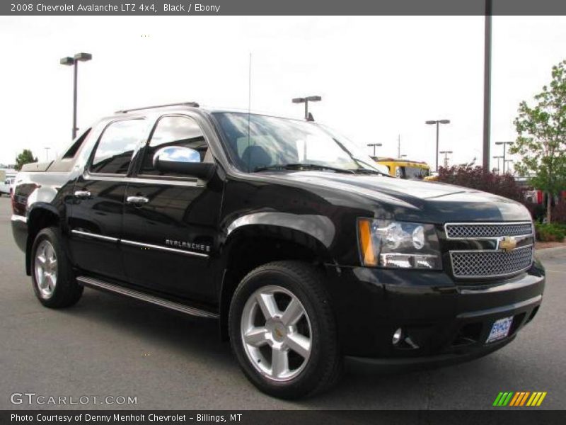 Black / Ebony 2008 Chevrolet Avalanche LTZ 4x4