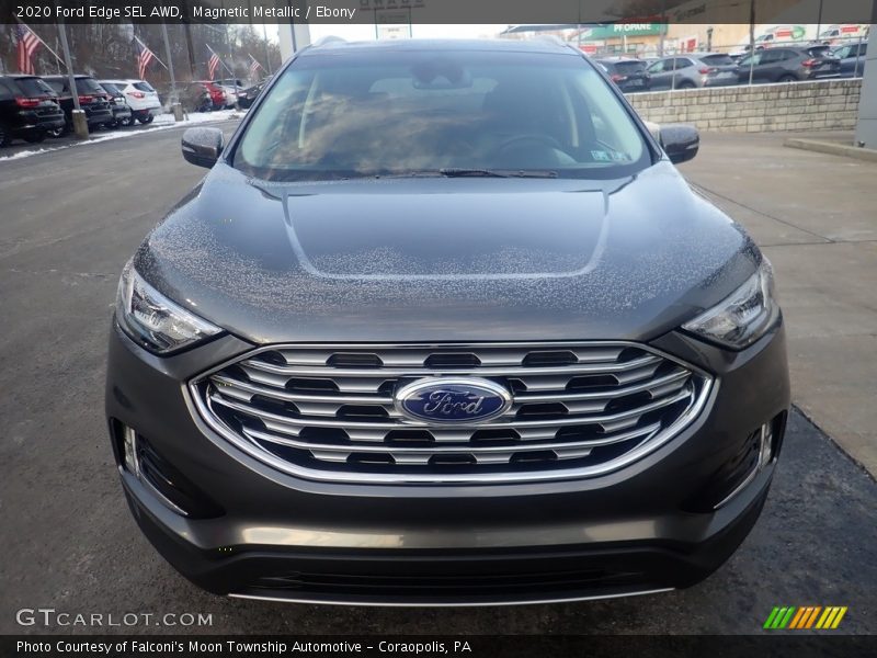 Magnetic Metallic / Ebony 2020 Ford Edge SEL AWD