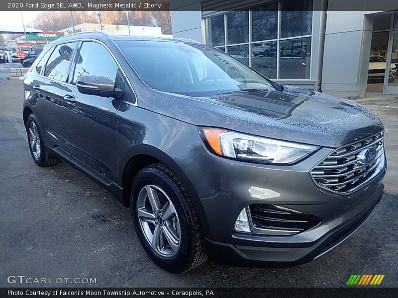 Magnetic Metallic / Ebony 2020 Ford Edge SEL AWD