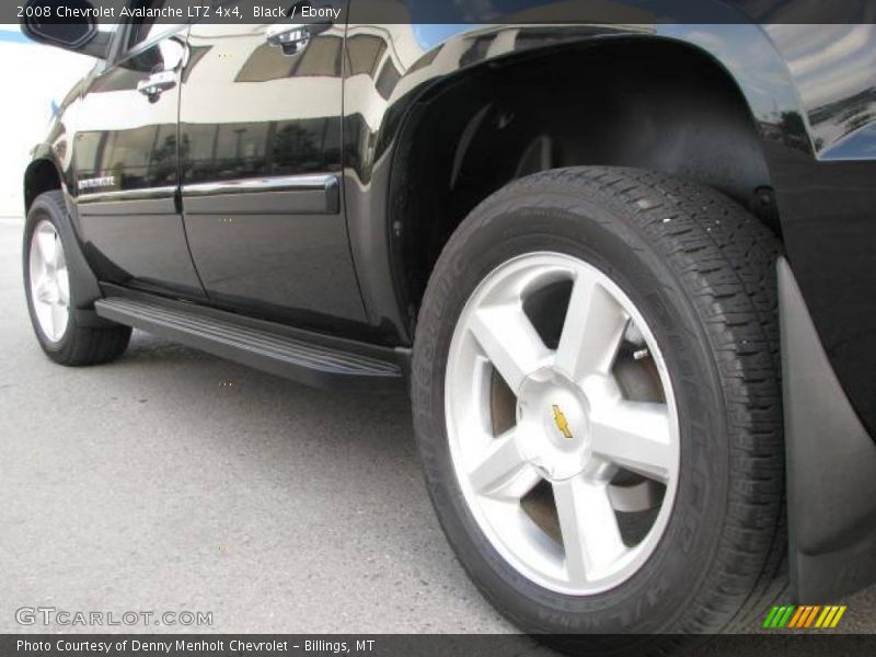 Black / Ebony 2008 Chevrolet Avalanche LTZ 4x4