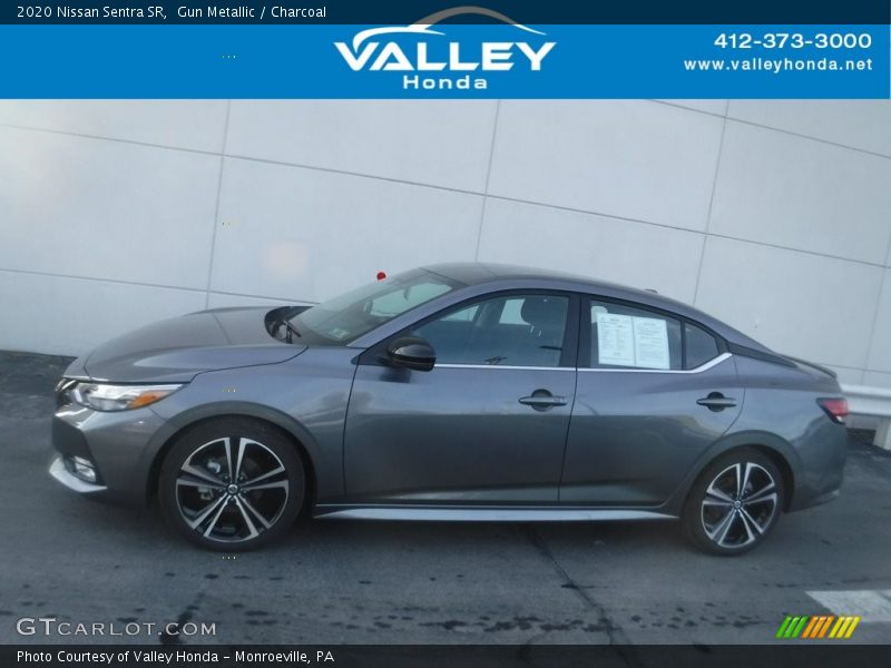 Gun Metallic / Charcoal 2020 Nissan Sentra SR