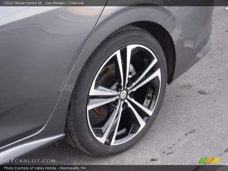 Gun Metallic / Charcoal 2020 Nissan Sentra SR