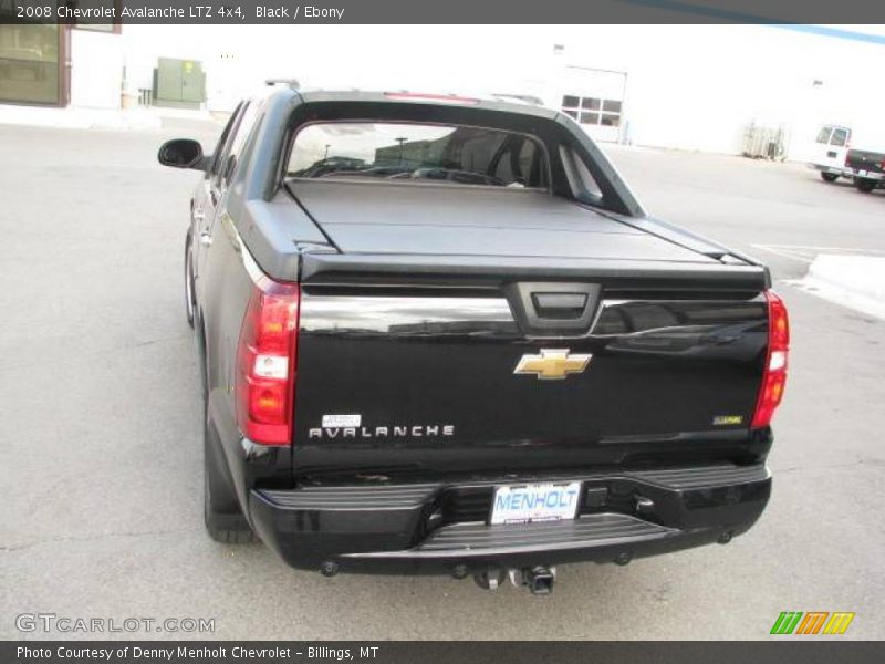 Black / Ebony 2008 Chevrolet Avalanche LTZ 4x4