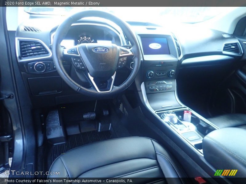 Magnetic Metallic / Ebony 2020 Ford Edge SEL AWD