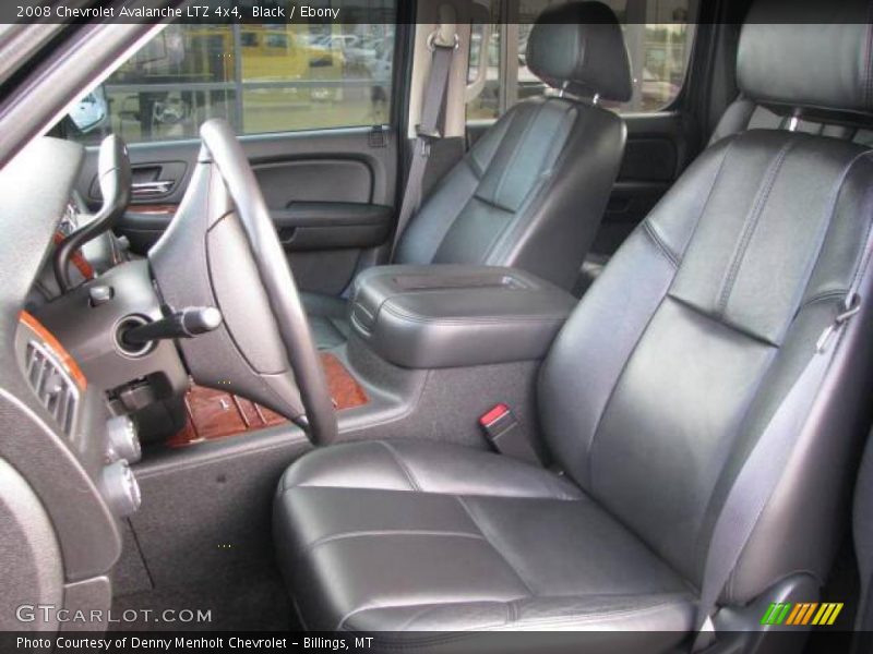 Black / Ebony 2008 Chevrolet Avalanche LTZ 4x4