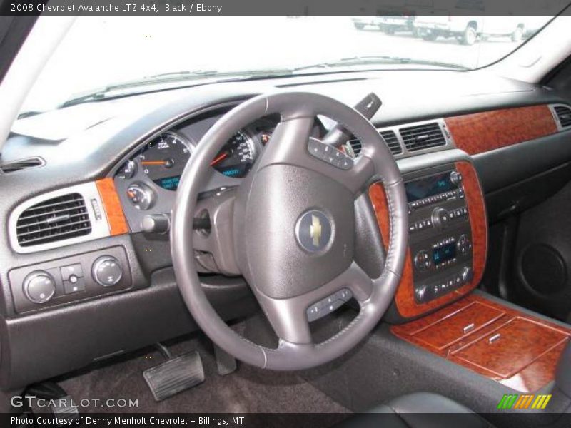 Black / Ebony 2008 Chevrolet Avalanche LTZ 4x4