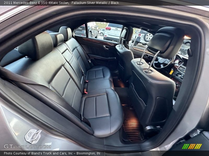 Palladium Silver Metallic / Black 2011 Mercedes-Benz E 350 4Matic Sedan