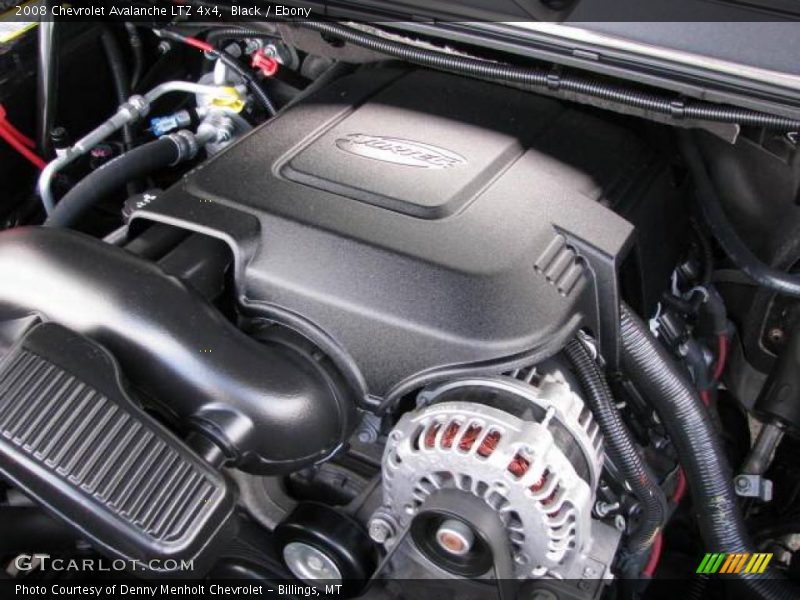Black / Ebony 2008 Chevrolet Avalanche LTZ 4x4