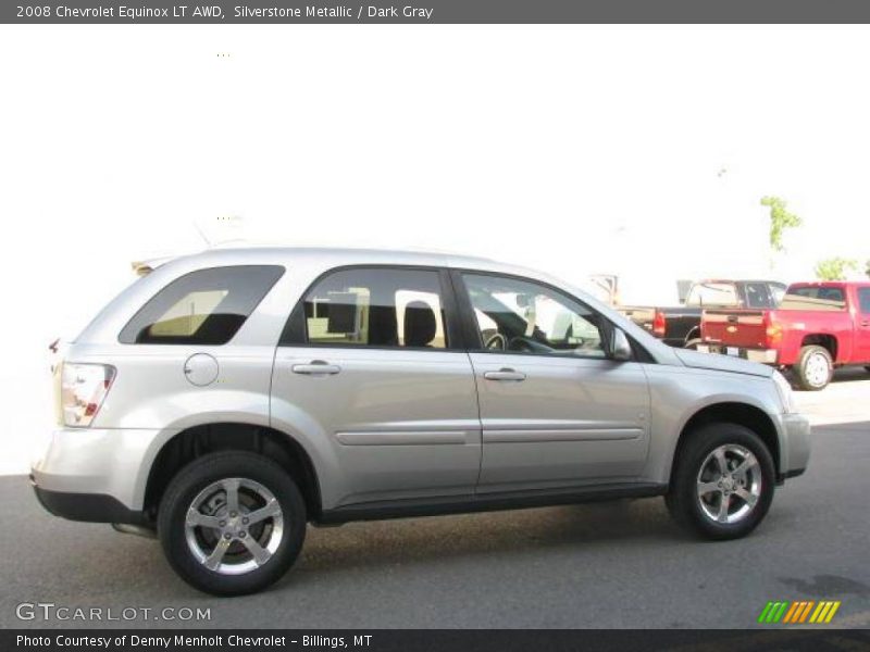 Silverstone Metallic / Dark Gray 2008 Chevrolet Equinox LT AWD