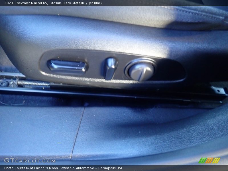 Mosaic Black Metallic / Jet Black 2021 Chevrolet Malibu RS