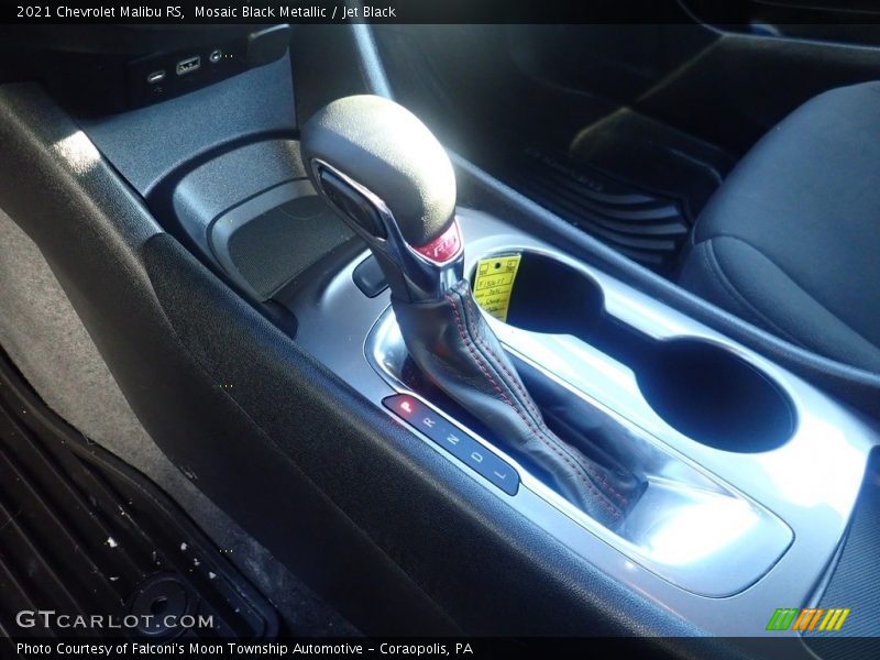 Mosaic Black Metallic / Jet Black 2021 Chevrolet Malibu RS