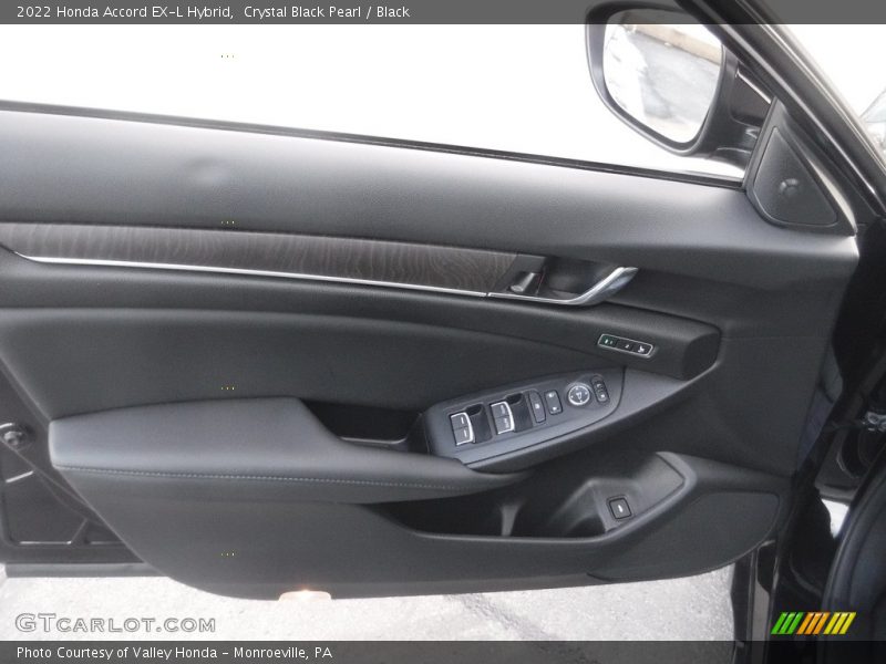 Crystal Black Pearl / Black 2022 Honda Accord EX-L Hybrid