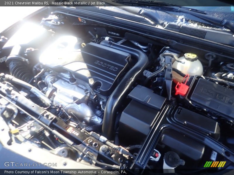 Mosaic Black Metallic / Jet Black 2021 Chevrolet Malibu RS