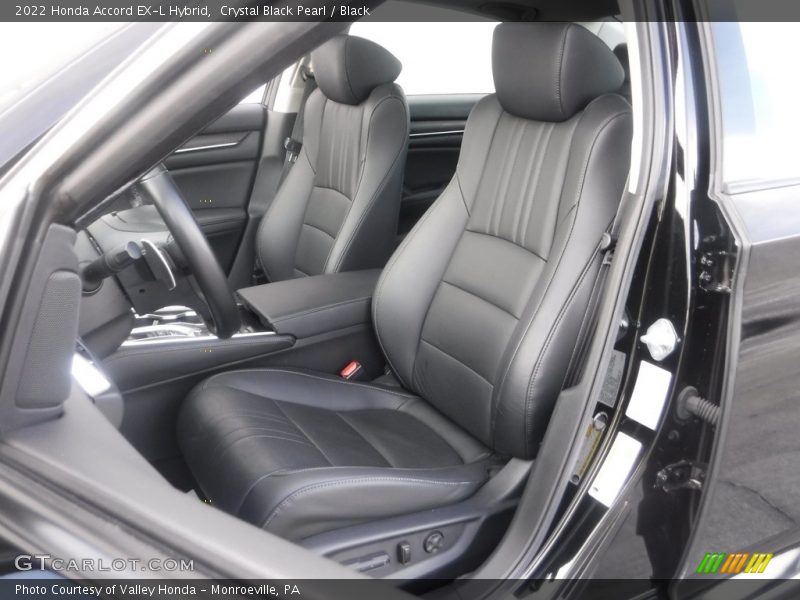 Crystal Black Pearl / Black 2022 Honda Accord EX-L Hybrid